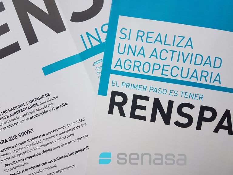 La inscripción en el Renspa se realiza 100% por autogestión