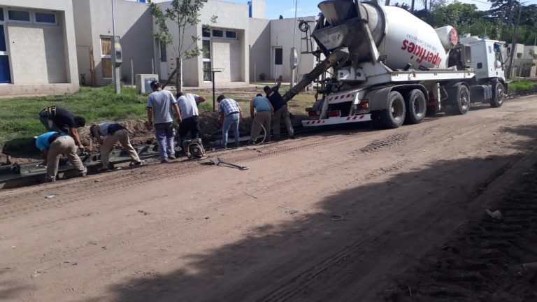 Más obras por el mejoramiento de las calles