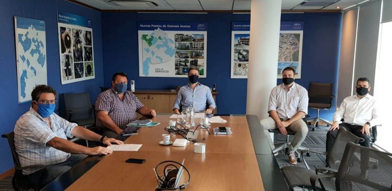 El Intendente de Nueve de Julio visitó al presidente de ABSA