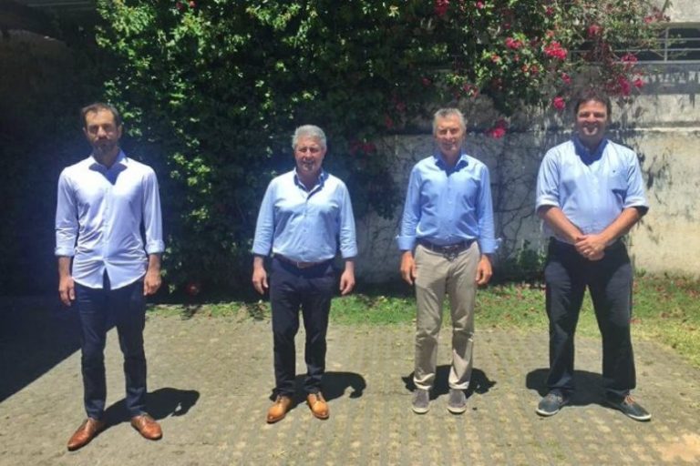 Mariano Barroso publicó en su Twitter que se reunió con Mauricio Macri