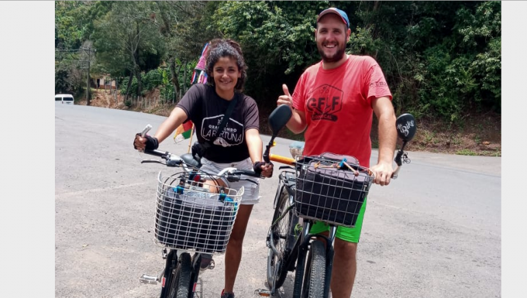 Convecinos nuevejulienses viven una experiencia única en dos ruedas