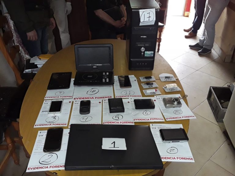 Allanamiento en 25 de Mayo en el marco de operativo internacional contra la explotación sexual infantil