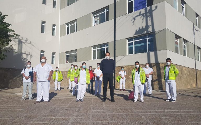 Llegó a Neuquén la primera misión de un equipo bonaerense itinerante de terapia intensiva