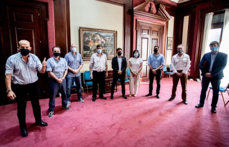 Walter Torchio agradeció ser recibido por el Gobernador Axel Kicillof