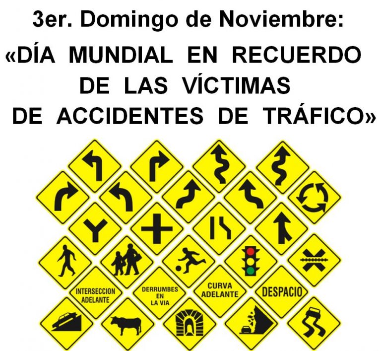 Día Mundial en Recuerdo de las Víctimas de Accidentes de Tránsito