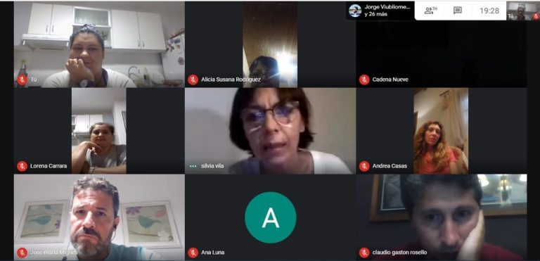 Otra charla abierta brindaron profesionales de la salud