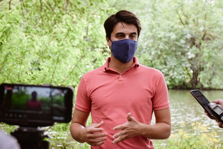 Se trabaja en una reserva natural de la ‘Isla’ del Parque San Martín de Nueve de Julio