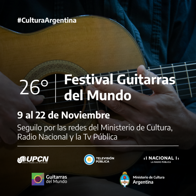 Comienza el 26° Festival Guitarras del Mundo