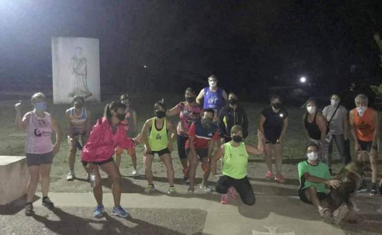 En todo el distrito nuevejuliense las actividades aeróbicas están abiertas a las comunidades