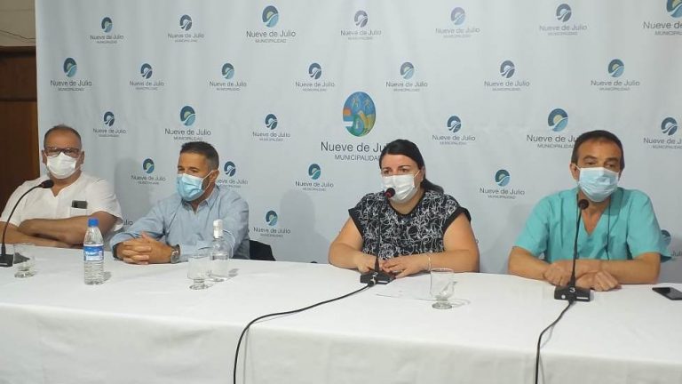 Covid-19 en Nueve de Julio: ‘Estamos en el peor momento sanitario en el distrito desde que comenzó la pandemia’