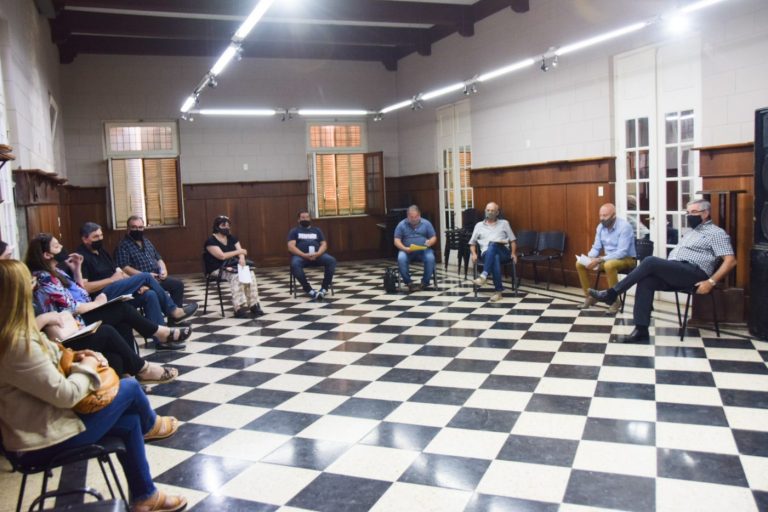 El Gabinete Municipal se reunió con Delegados Comunales