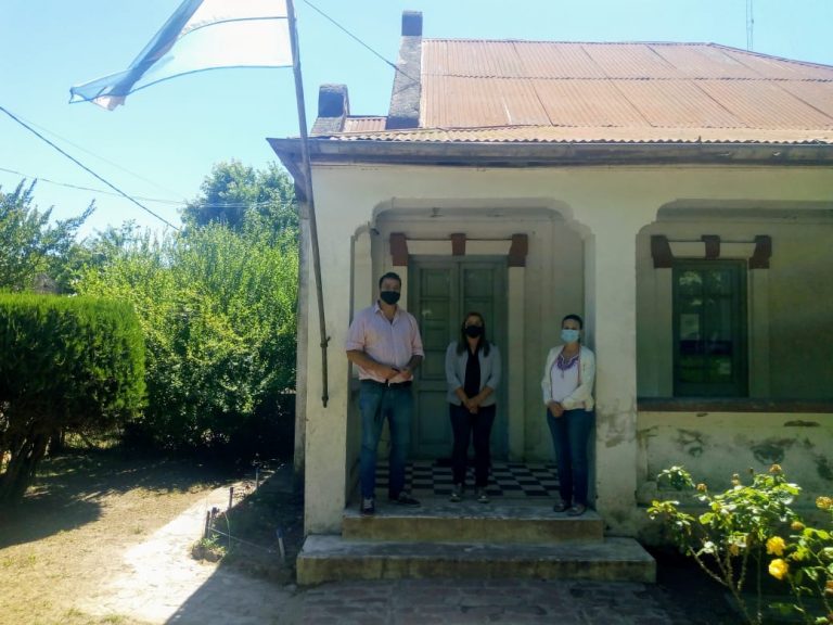 El intendente Mariano Barroso visitó Carlos María Naón en el marco de su 116 aniversario