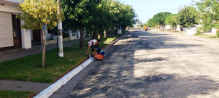 Se señalizan las calles de Facundo Quiroga