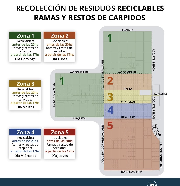 Cronograma de residuos para las Fiestas Navideñas