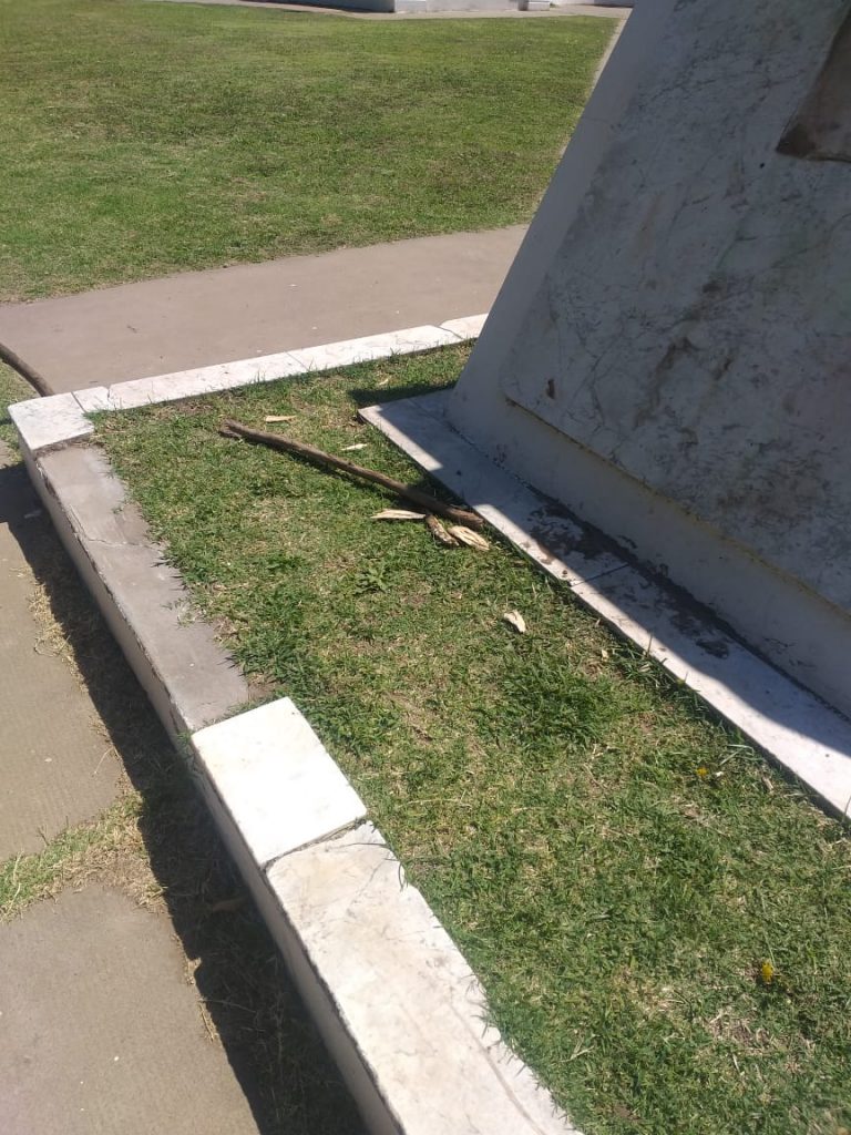 El parque de Nueve de Julio seguirá cerrado y se denuncia un hecho de vandalismo