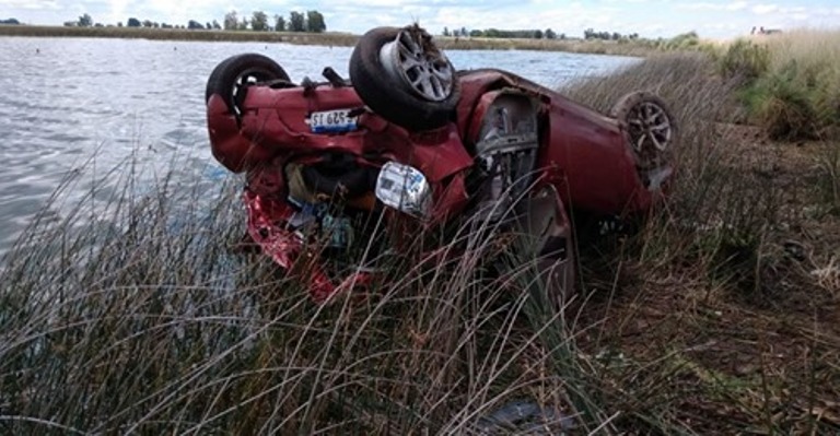 Se accidentó en Ruta 50 la médica de Smith y Moctezuma