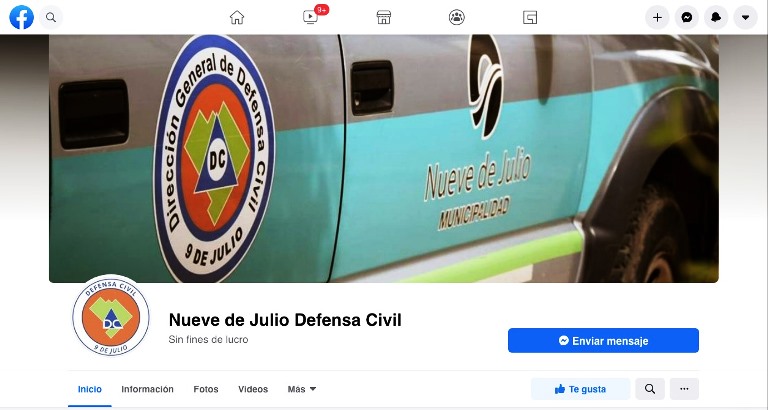 Defensa Civil tiene nueva página oficial