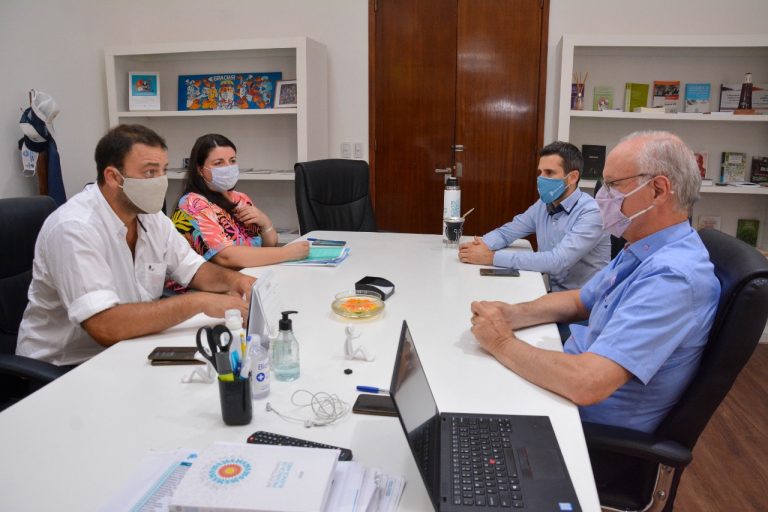 Mariano Barroso explicó la situación del Covid-19 en Nueve de Julio al Ministro de Salud bonaerense