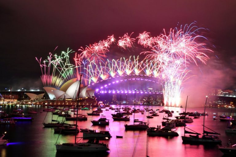El mundo celebra la llegada del Nuevo Año!