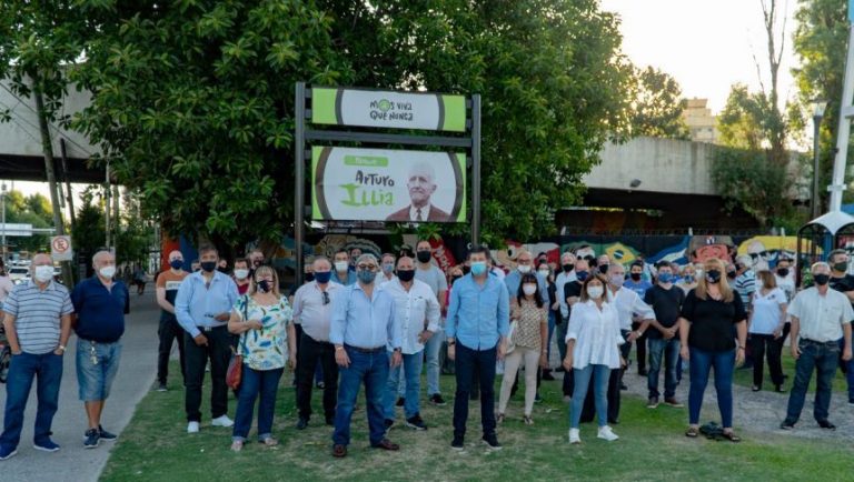 Fue homenajeado el ex-presidente de la nación Arturo Illia