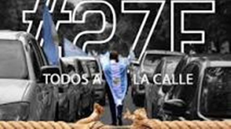 En repudio a ‘vacunados VIP’ se marcha en todo el país con el hastasg 27F