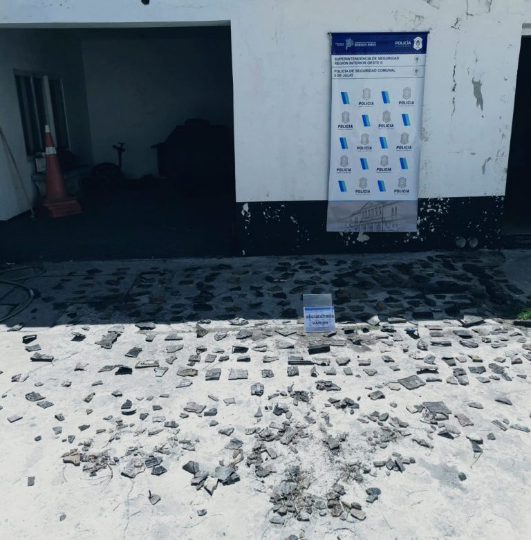Son 42 las placas robadas en Escuelas, Cementerio y el Parque San Martín de Nueve de Julio