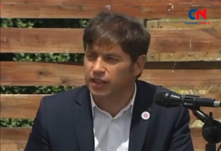 El gobernador Kicillof encabezó el informe epidemiológico para los bonaerenses