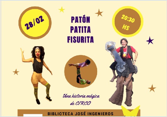 Circo en la Biblioteca José Ingenieros