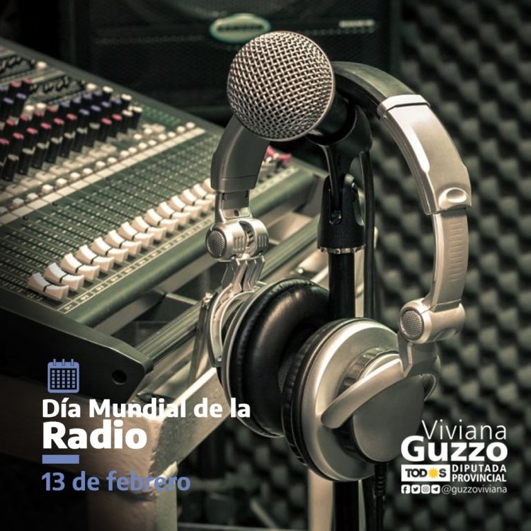 La diputada Viviana Guzzo adhiere al Día Mundial de la Radio