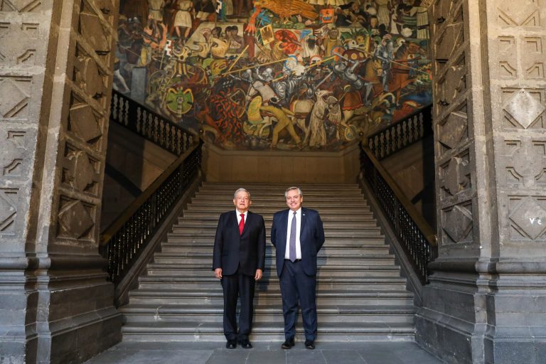 El presidente Alberto Fernández mantuvo una intensa agenda de trabajo con su par de México, Andrés Manuel López Obrador