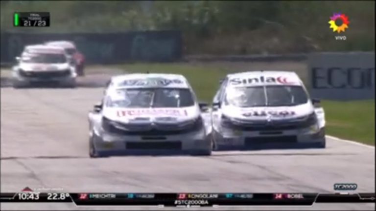 En el TC2000 el triunfo se lo dieron a Javier Scuncio Moro por penalización a Matías Cravero que llegó primero