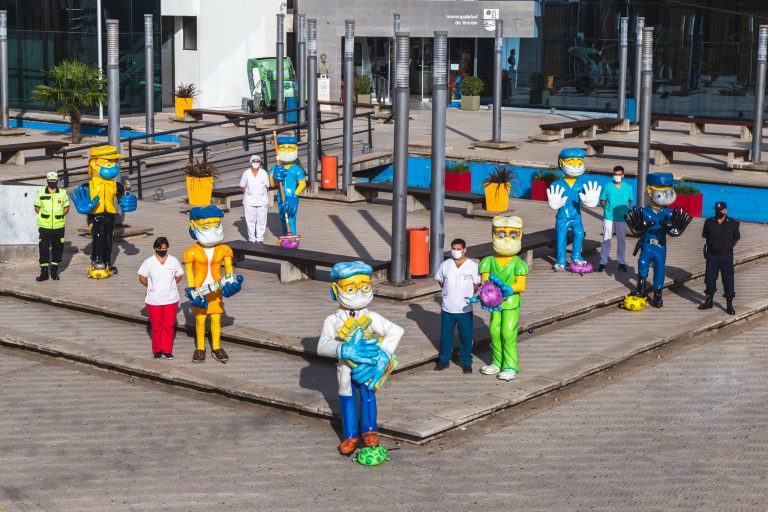 El Carnaval de Lincoln rindió homenaje a trabajadores esenciales durante la pandemia