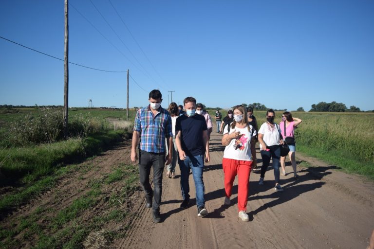 Recorrió Los Toldos el presidente de la Cámara de Diputados bonaerense