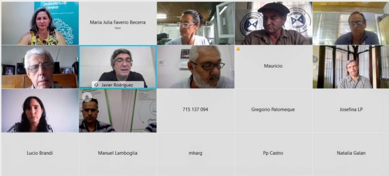 Desarrollo Agrario escucha voces sobre proyectos en el marco de la Ley ovina para 2021