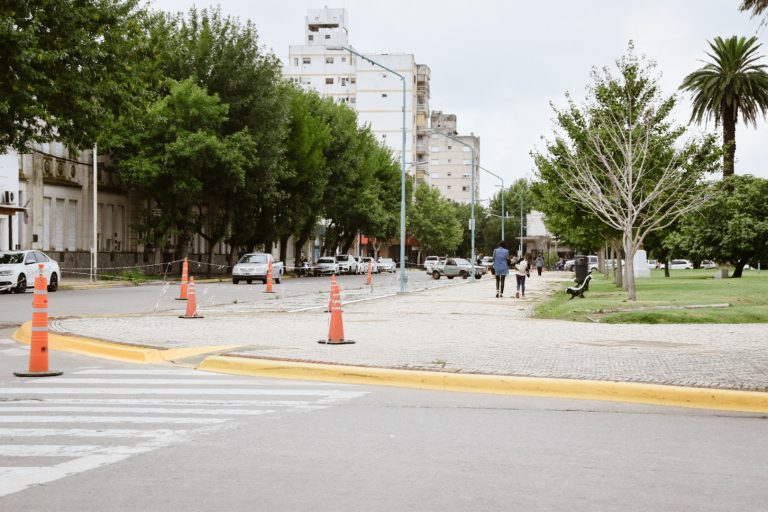 Para el Estacionamiento Medido avanza la señalización y demarcación de los lugares permitidos