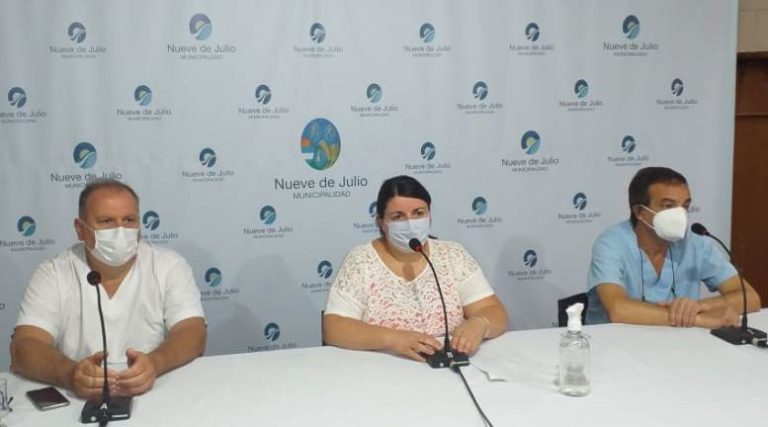 El Comité de Crisis en Salud explicó la situación epidemiológica de Nueve de Julio