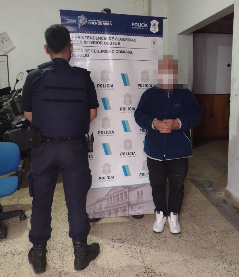 Se detiene en Patricios al imputado del robo y lesiones a un vecina de 92 años