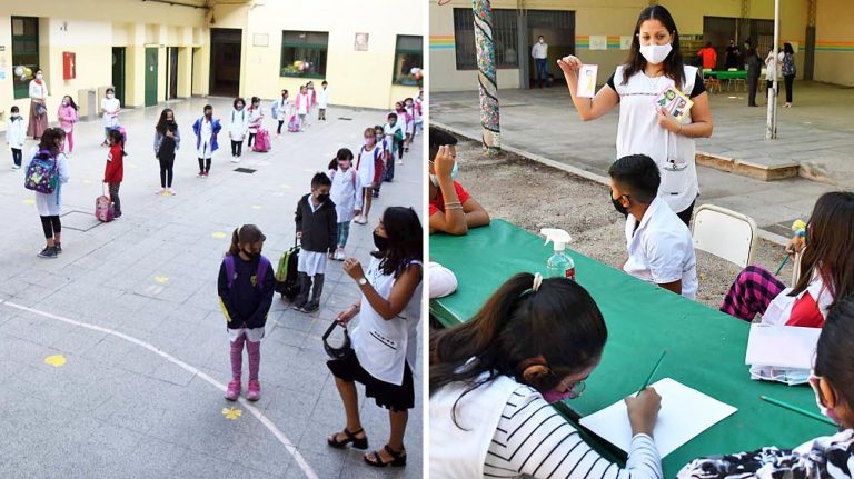 En todo el territorio bonaerense las Escuelas reciben la alegría de los niños en sus aulas