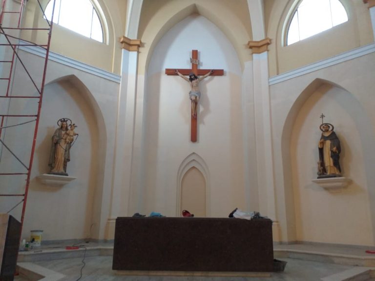 La Catedral nuevejuliense reabre sus puertas ante la Semana Santa