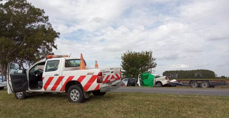 A la altura de Bragado mueren tres personas en accidente vial