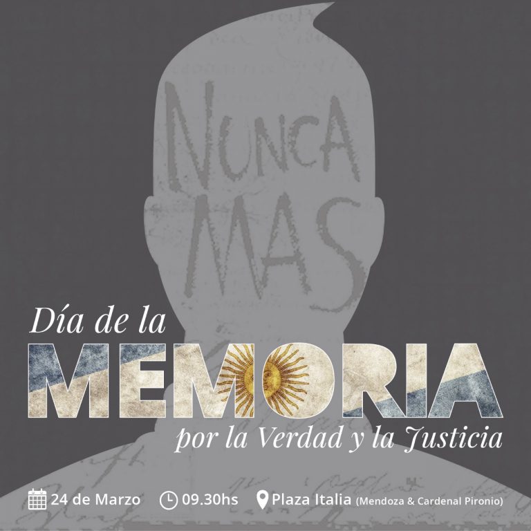 Mariano Barroso encabezará el acto central por el Día de la Memoria