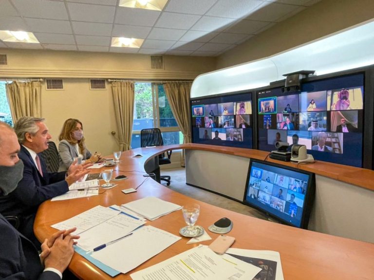 El Presidente invitó a 18 fondos de inversión soberana a que “vuelquen su mirada en la Argentina”