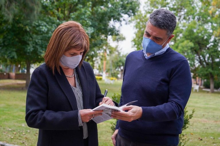 En Vicente López, Patricia Bullrich presentó su libro junto a Jorge Macri