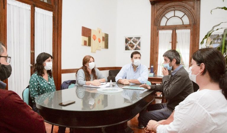 Mariano Barroso recibió al Director Provincial de Salud Mental