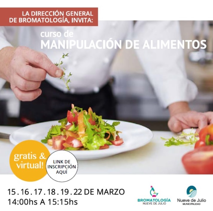 Se abre la pre-inscripción para el curso “Manipuladores de Alimentos”