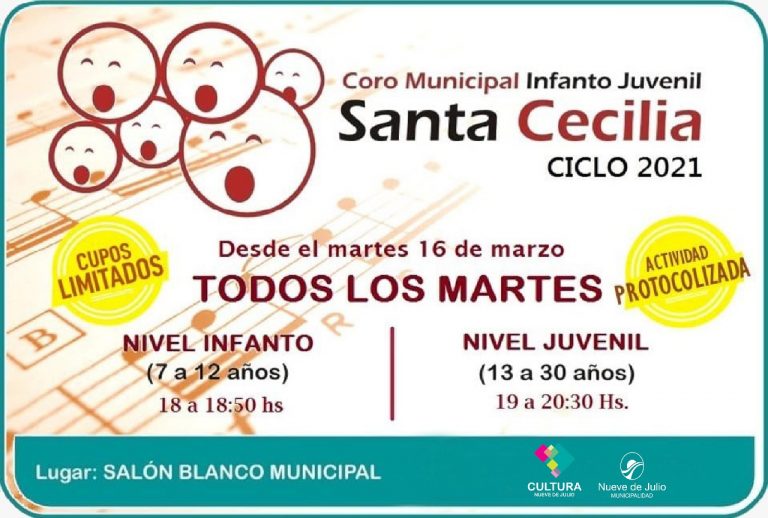 Comienza sus ensayos el Coro Municipal Infanto Juvenil “Santa Cecilia”