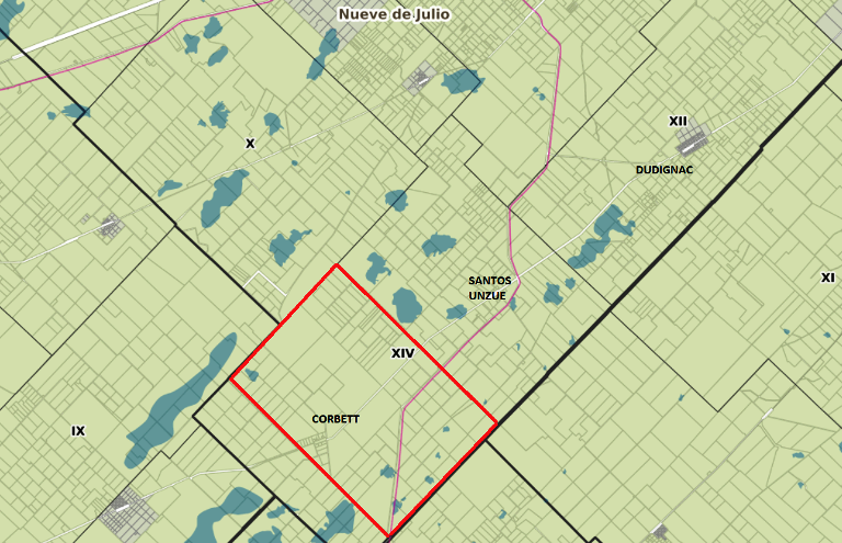 Corte de energía eléctrica en zona rural