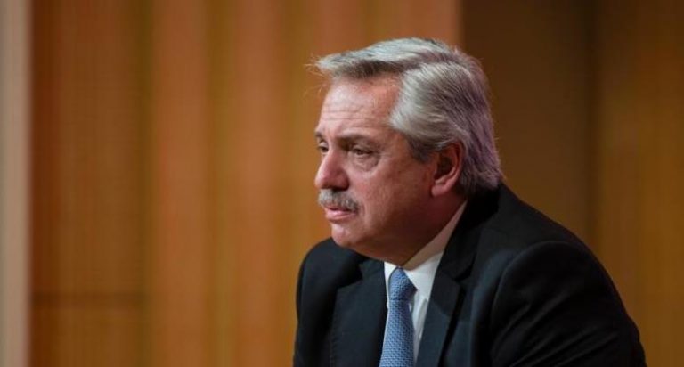 El presidente Alberto Fernández tiene coronavirus