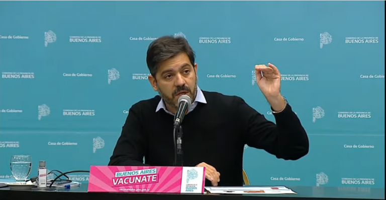 Carlos Bianco: Seis de cada 10 personas que están en terapia intensiva por Coronavirus, fallecen y en el interior bonaerense hay 600 camas disponibles ante la saturación del AMBA