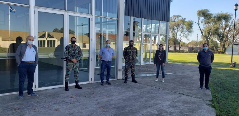 Directivos de la Sociedad Rural se reunieron con el titular de la Patrulla rural nuevejuliense